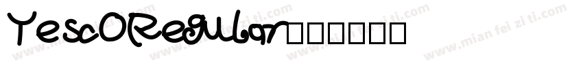 Tesco Regular字体转换